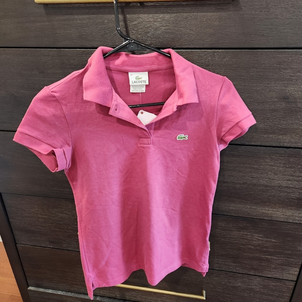 Womens Lacoste Polo